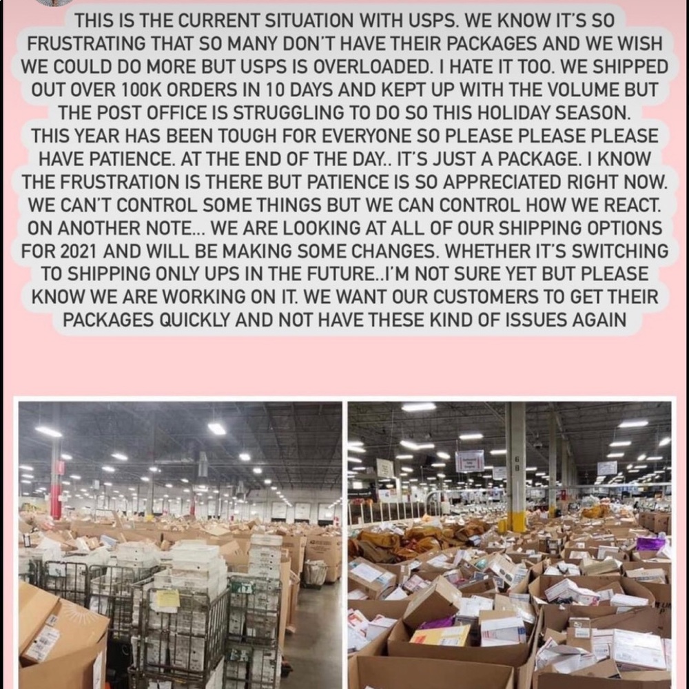 USPS shipping update!!